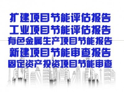 资产投资项目节能评估报告图2